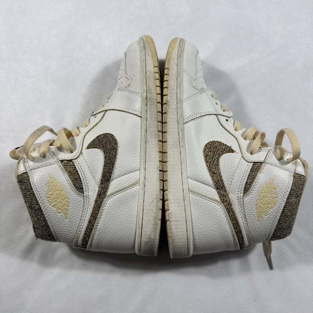Jordan 1 Retro High OG Craft Vibrations of Naija Men's 8.5 Sail‎ FD8631-100